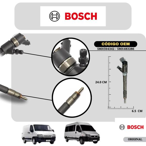 Imagem de Bicos Injetores Fiat Ducato Peugeot Boxer Citroen Jumper 2.3 286