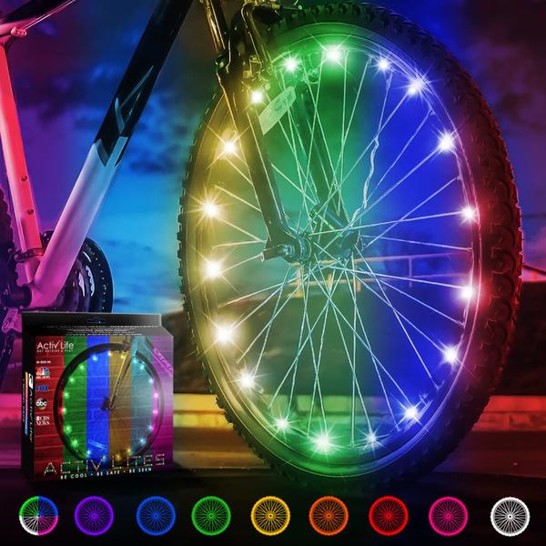 Imagem de Bicycle Spoke Lights Activ Life Color-Changing (1 pneu)