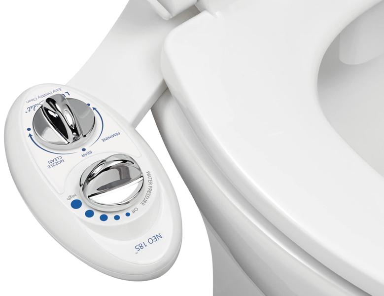 Imagem de Bidê LUXE Bidet Neo 185 (Elite) - Não Elétrico, Bocal Duplo Autolimpante, Ajuste de Pressão