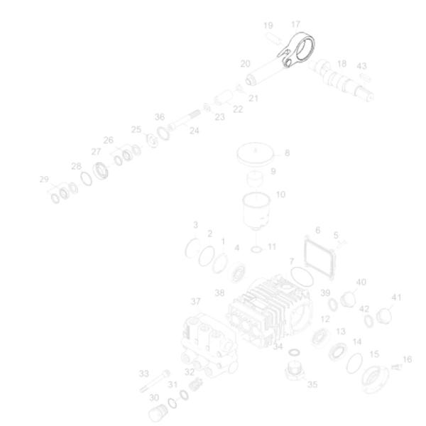 Imagem de Biela Compatível com Lavajato Karcher HD10/25 Cage 1.944-896.0