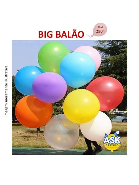 Imagem de BIG Balão 250" (Bexigão) -  Diversas cores - 1 unidade