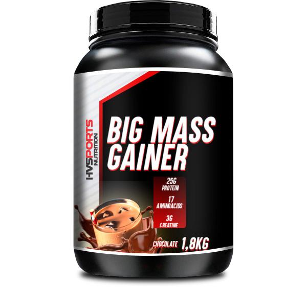 Big Mass Gainer Hipercalórico 1,8Kg - Hvsports Imagem de Big Mass Gainer Hipercalórico 1,8Kg - Hvsports