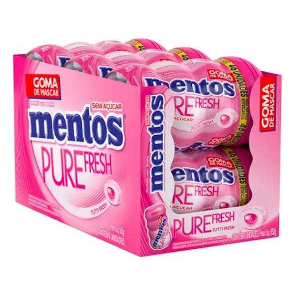 Big mentos purefresh tutti-frutti c/6 potes - PERFETTI Imagem de Big mentos purefresh tutti-frutti c/6 potes