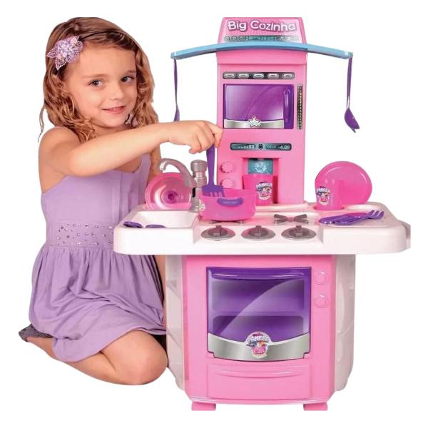 Imagem de Big Star Nova Cozinha Infantil Brinquedo Completo