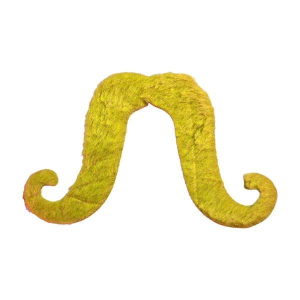 Imagem de Bigode Mustache Postiço Colorido para Festa a Fantasia