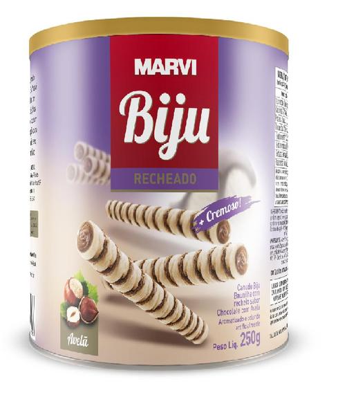 Imagem de Biju recheado chocolate com avela  250 g  marvi