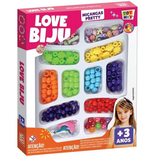 Imagem de Bijuteria e Micanga Love Biju PRETTY 170PCS+FIO