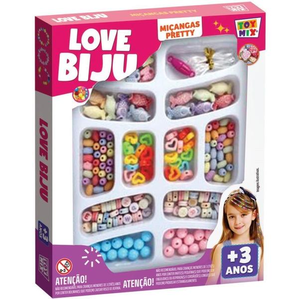 Imagem de Bijuteria e Micanga Love Biju PRETTY 190PCS+FIO