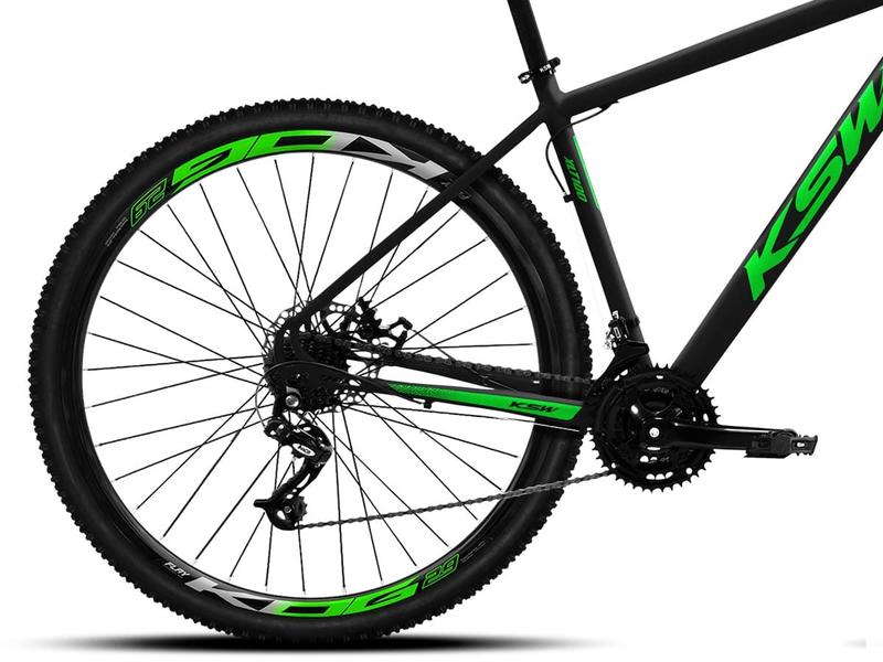 Imagem de Bike Aro 29 KSW XLT100 21v Com Shimano F. Mecânico e Trava