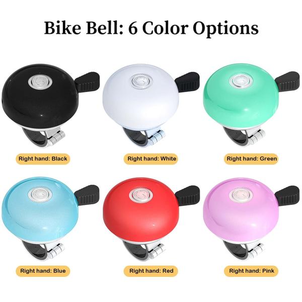 Imagem de Bike Bell Greallthy Classic para adultos e crianças Beach Cruiser