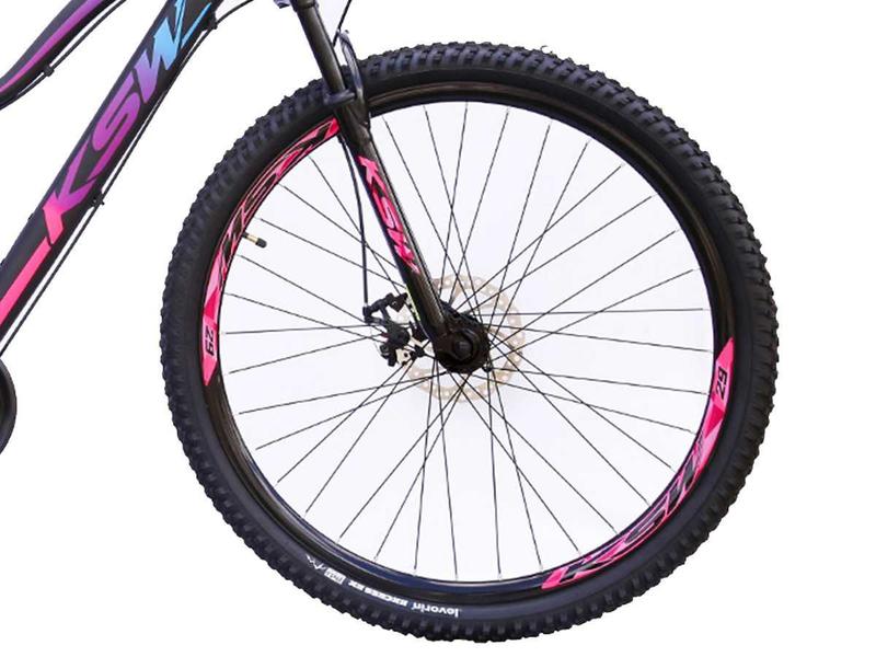 Imagem de Bike Feminina 29 KSW MWZA 27V Shimano F Hidráulico e Trava