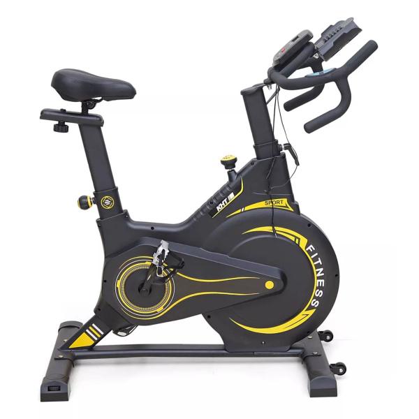 Imagem de Bike Spinning Bicicleta Ergométrica Fitness Mecanica Semi Profissional Até 150kg C/ Roda Inércia 13kg c/Monitor casa academia Fit