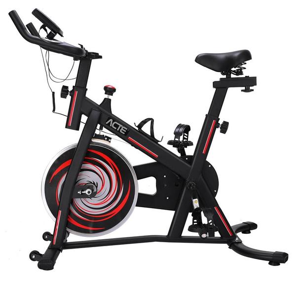 Imagem de Bike Spinning Ergométrica 6.0 Aço e ABS Compacta E33 Acte