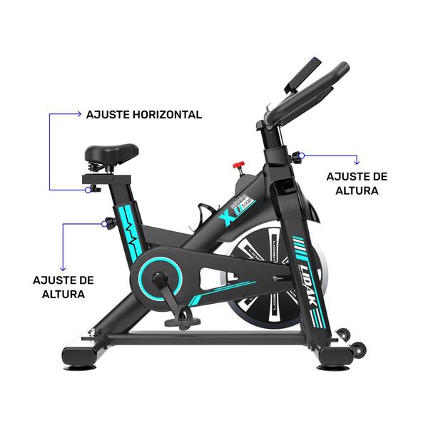 Imagem de Bike Spinning Lidak X S300 - Banco Com Mola Bicicleta Fitness