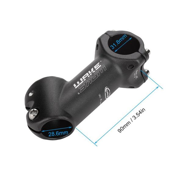 Imagem de Bike Stem Tbest Wake ajustável em ângulo para bicicleta de estrada MTB