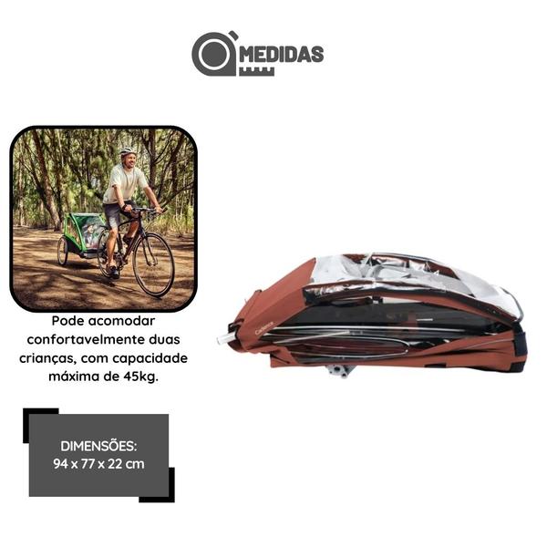 Imagem de Bike Trailer Cadence Hot Sauce Red - Thule