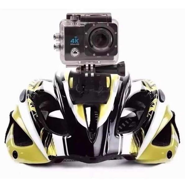 Imagem de Bike Ultrahd Wi-fi de Mergulho Pro Capacete Cam Ultra Ação 1080p Preto Sports
