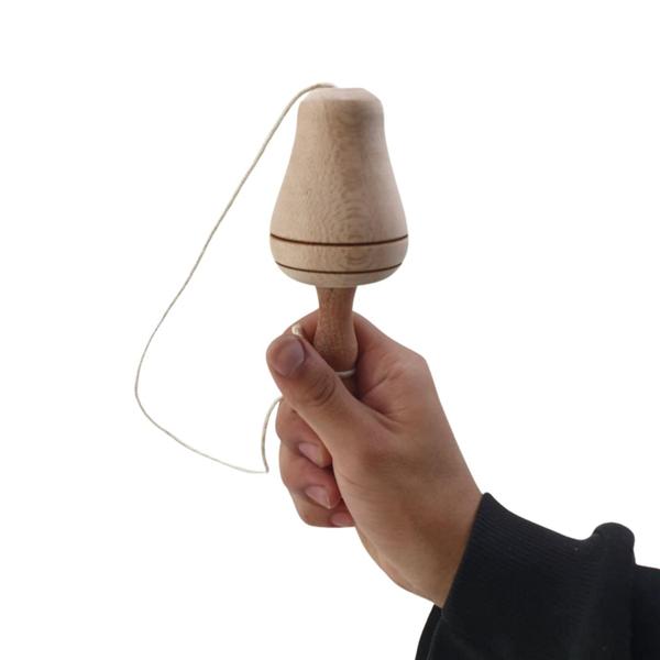 Bilboque Pera Sino Brinquedo Coordenação Pedagógico Madeira - Parcinhas Brinquedos Imagem de Bilboque Pera Sino Brinquedo Coordenação Pedagógico Madeira