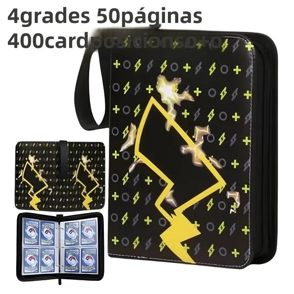 Imagem de Binder de Cartas Pokémon Personalizado - 400 ou 50 Bolsos