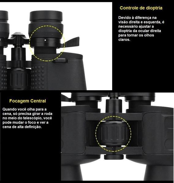 Imagem de Binóculo Longo Alcance Alcance 10-60 Vezes Ideal Para Caça