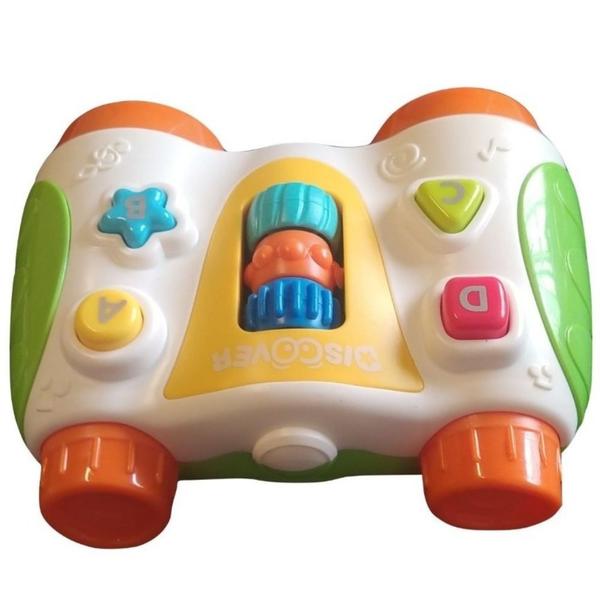 Imagem de Binóculo Musical Som E Luzes  Brinquedo Infantil Bebê 18 meses + Bbr Toys