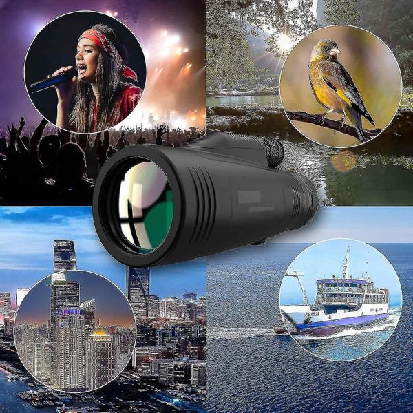 Imagem de Binóculos telescópio monocular 12x50 hd starscope monocular zoom monocular telescópio à prova d'água à prova de nevoeiro bak4