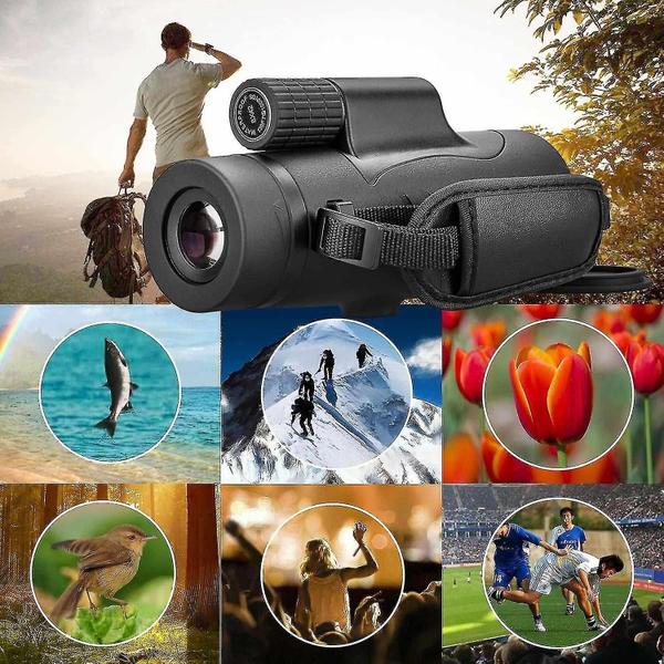 Imagem de Binóculos telescópio monocular 8x42 hd impermeável starscope telescópio monocular bak4 à prova de choque com mão