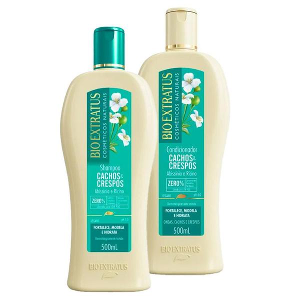 Imagem de Bio Extratus Cachos E Crespos Shampoo Condicionador 500Ml