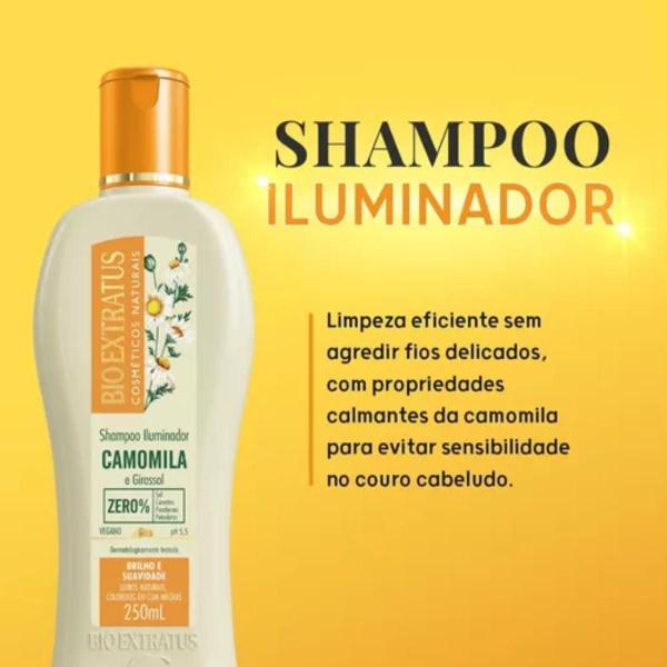 Imagem de Bio Extratus Camomila & Girassol Shampoo 250ml