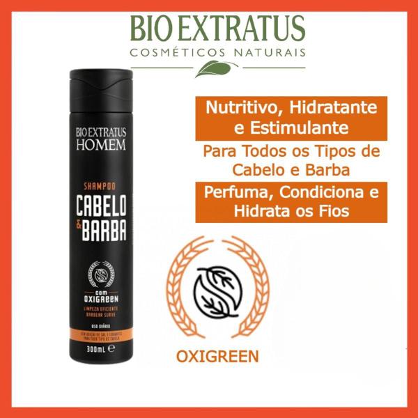 Imagem de Bio Extratus Homem Cabelo & Barba Shampoo 300ml