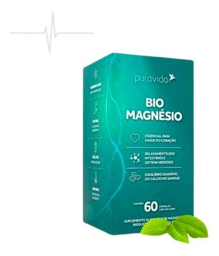 Imagem de Bio Magnesio 1200mg 60 Capsulas Puravida