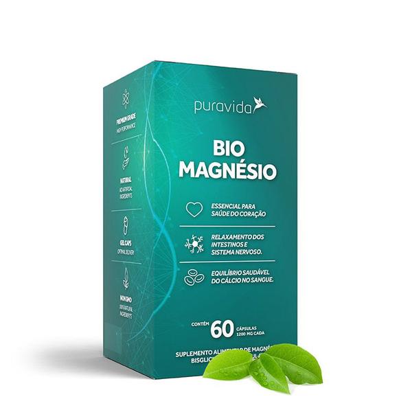 Imagem de Bio Magnésio Magnesium  60caps  Puravida