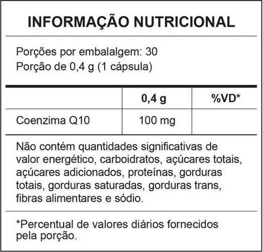 Imagem de Bio Q10 Coenzima Q10 Central Nutrition 100Mg 30 Cápsulas