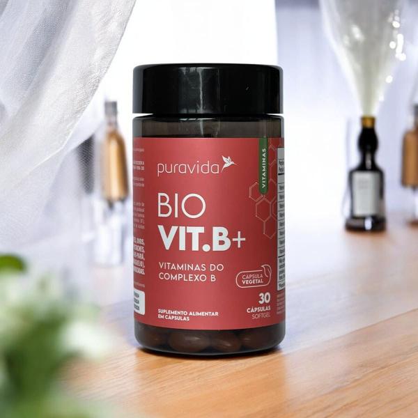 Imagem de Bio Vitamina B 30 Cápsulas Puravida