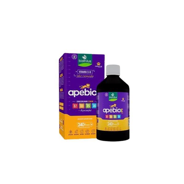 Biofhitus Apebio Bc Kids Sabor Laranjinha 240Ml Imagem de Biofhitus Apebio Bc Kids Sabor Laranjinha 240Ml