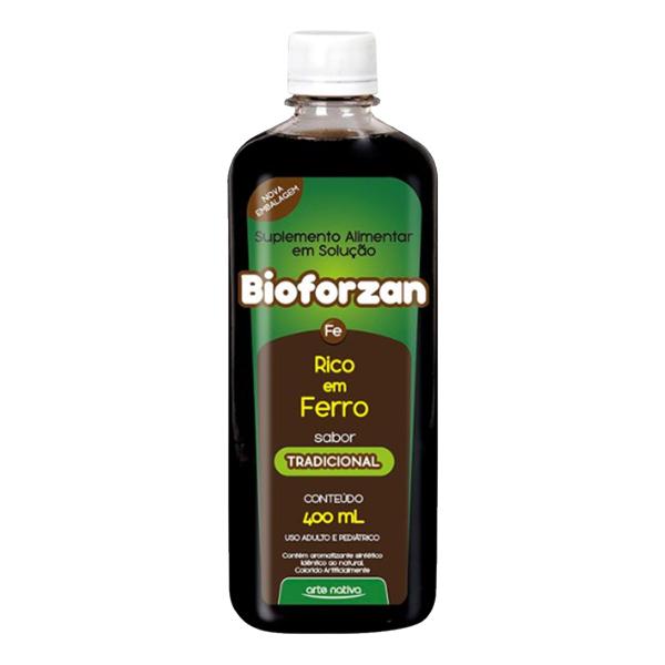 Imagem de Bioforzan 400ml Sabor Tradicional Arte Nativa Kit c/ 3un