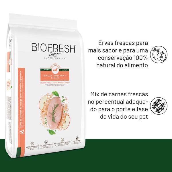 BIOFRESH Super Premium Cão Adulto Mini/Pequena 10,1kg Frango Imagem de BIOFRESH Super Premium Cão Adulto Mini/Pequena 10,1kg Frango