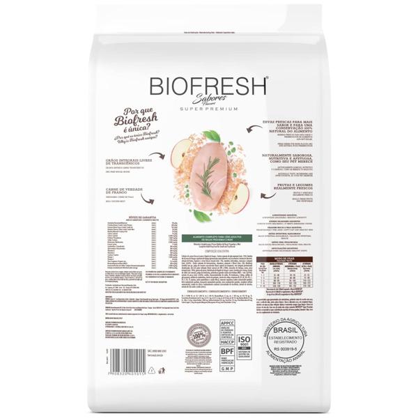 BIOFRESH Super Premium Cão Adulto Mini/Pequena 10,1kg Frango Imagem de BIOFRESH Super Premium Cão Adulto Mini/Pequena 10,1kg Frango
