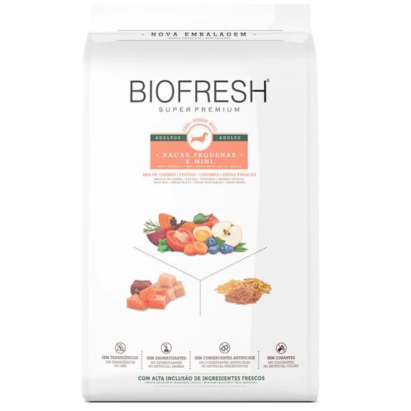 Imagem de BIOFRESH SuperPremium Cão Adulto Mini/Pequena 3kg Mix Carnes