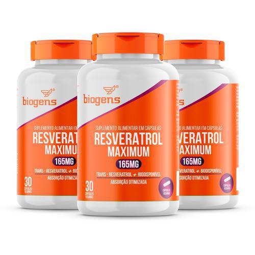 Imagem de Biogens kit 3x resveratrol  30 caps