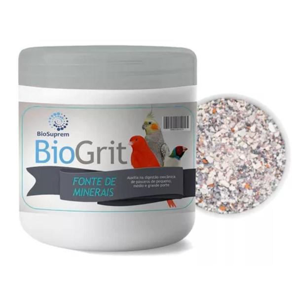 Imagem de BioGrit Mineral  Suplemento Essencial para Pássaros 800g