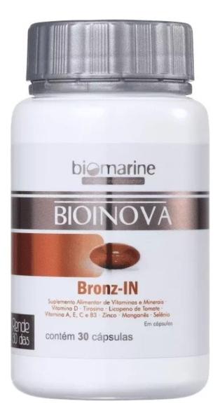 Imagem de Bioinova Bronz-in Bronzeamento Em Capsulas 30cps Biomarine