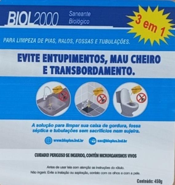 Imagem de Biol 2000 Saneante Biologico cx 450g/30 saches