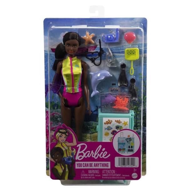 Imagem de Bióloga Marinha Barbie Profissões - Mattel HMH27