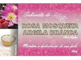 Imagem de Bionature - Sabonetes de Rosa Mosqueta e Argila Branca 90g