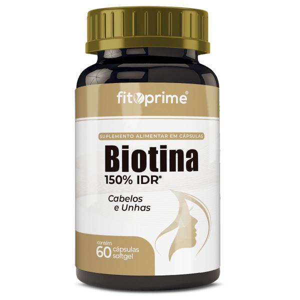 Imagem de Biotina 150% IDR 45mcg Cabelos e Unhas 60 Cápsulas