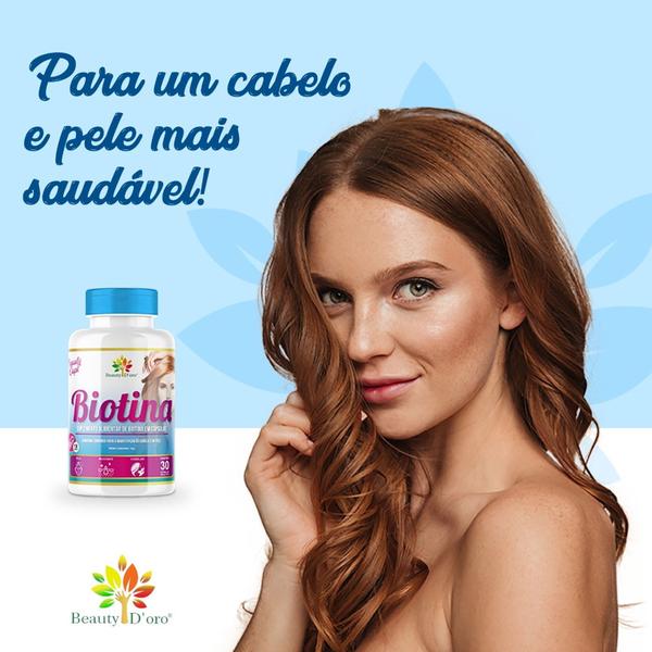 Imagem de Biotina 45mcg Cabelo Pele e Unhas 30 Caps