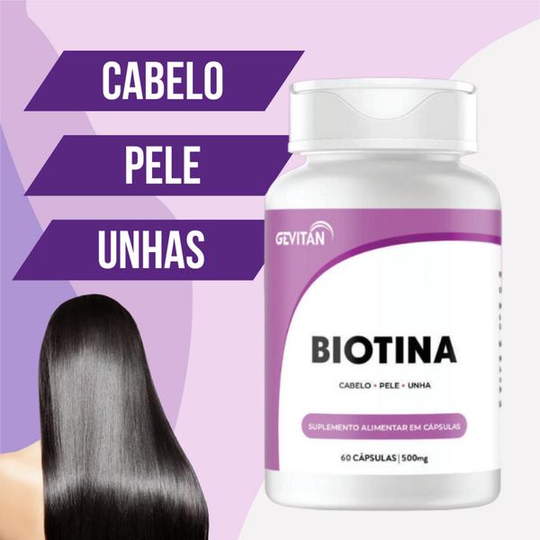 Imagem de Biotina Beleza Cabelo Pele E Unhas Original + Crescimento