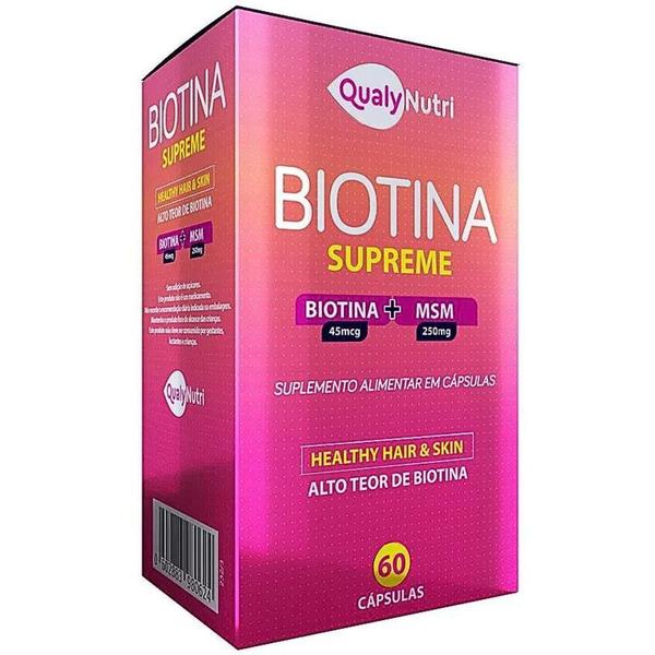 Imagem de Biotina supreme 400mg com 60 cápsulas