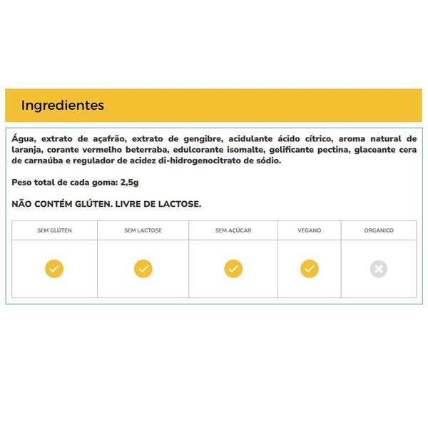 Imagem de Bioviton Gummy Açafrão e Gengibre Unilife 30 Gomas